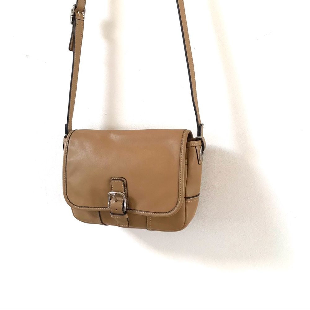 Coach Leather Shoulder Bag